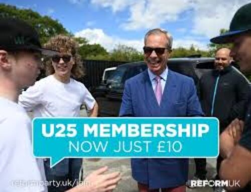 Join Reform UK – Under 25 Member